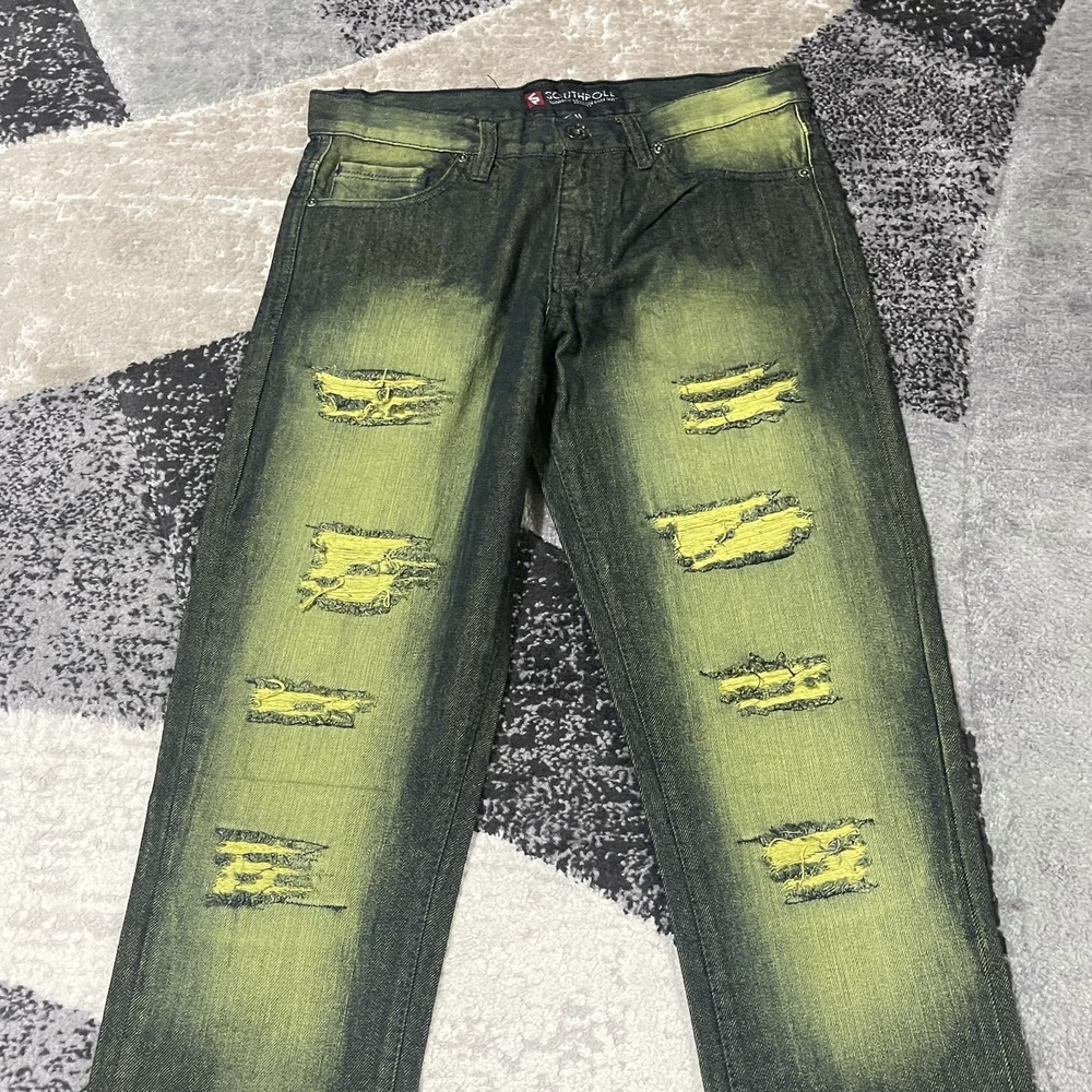 Southpole Jeans Mens 32x32 Distressed Slim Fit Denim Urban Streetwear